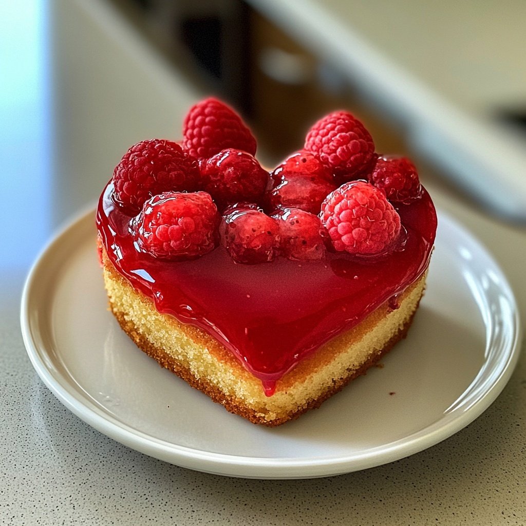 Mini Heart Cake for Valentines