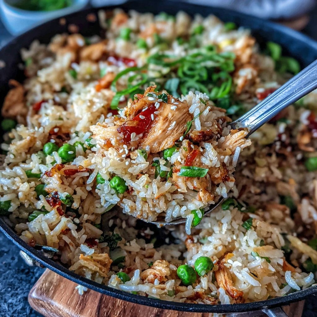 Rotisserie Chicken Fried Rice