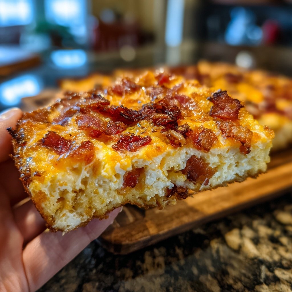 Keto Egg And Cheese Breakfast Bake
