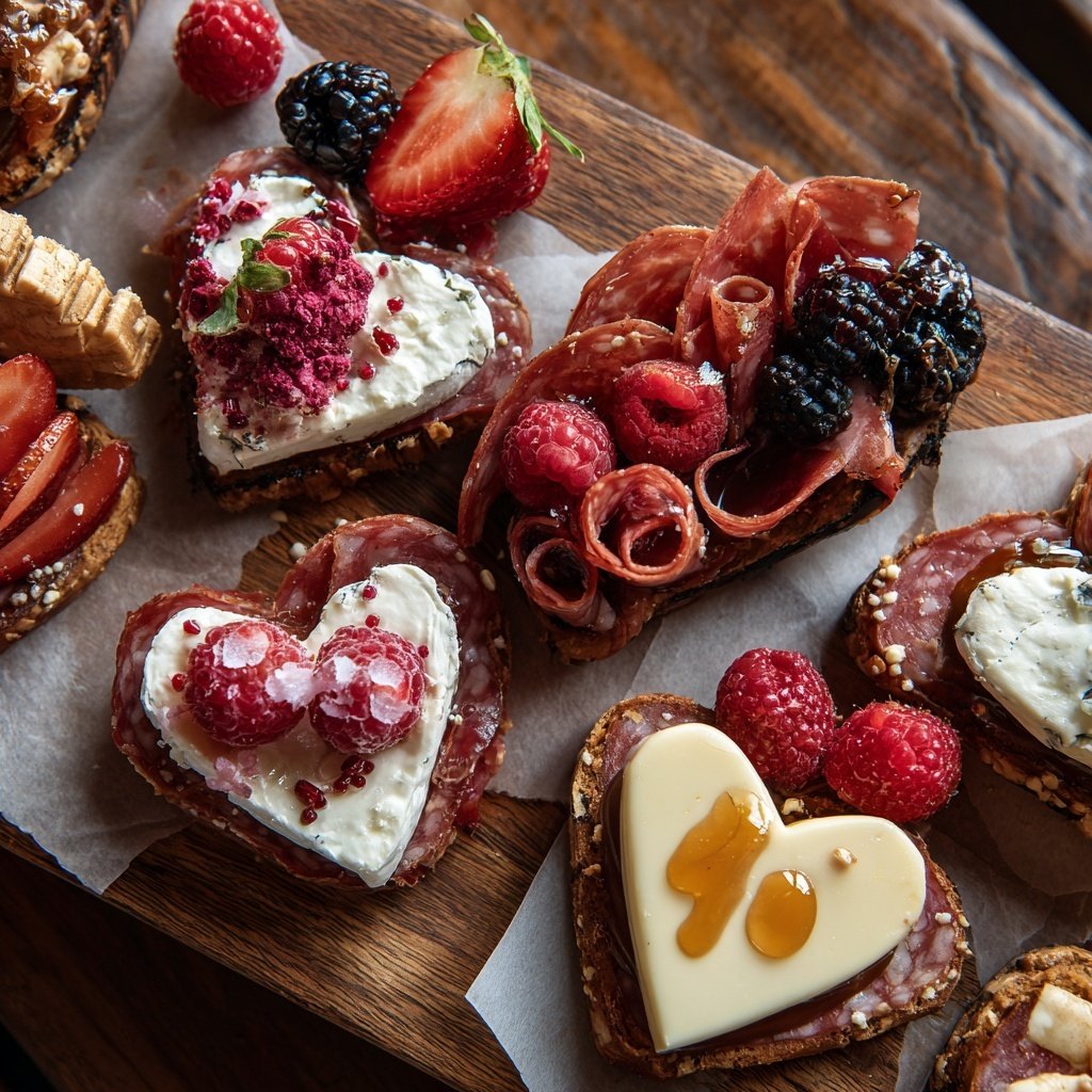Valentines Day Charcuterie Board