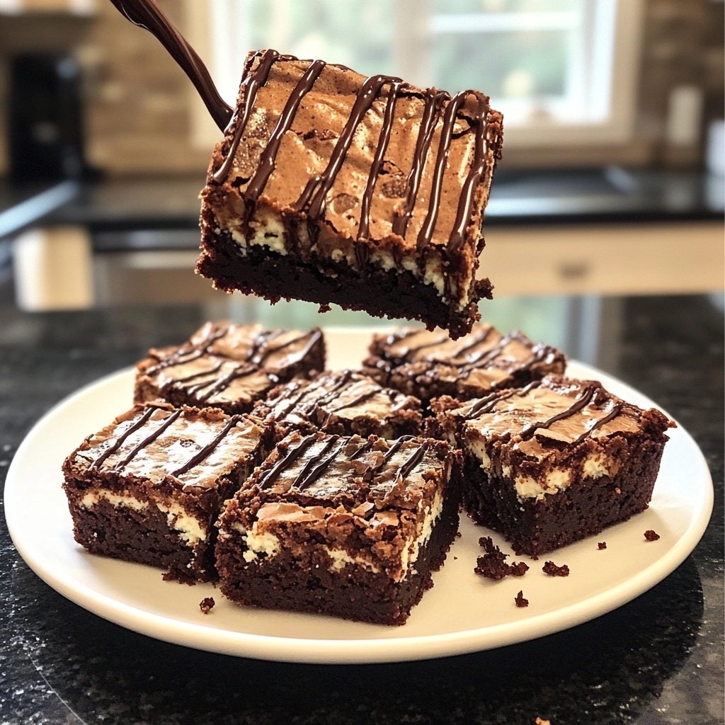 Cottage Cheese Brownies with Almond Butter
