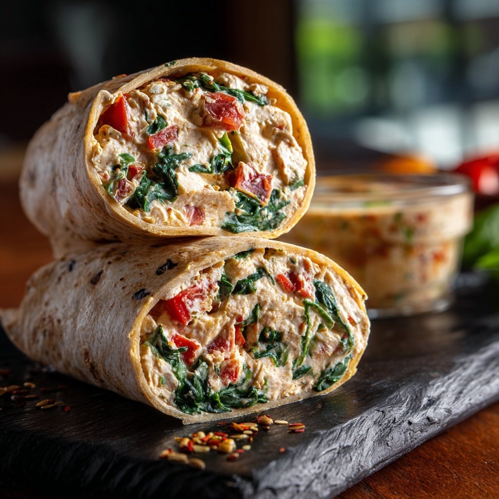 High Protein Cottage Cheese Wrap
