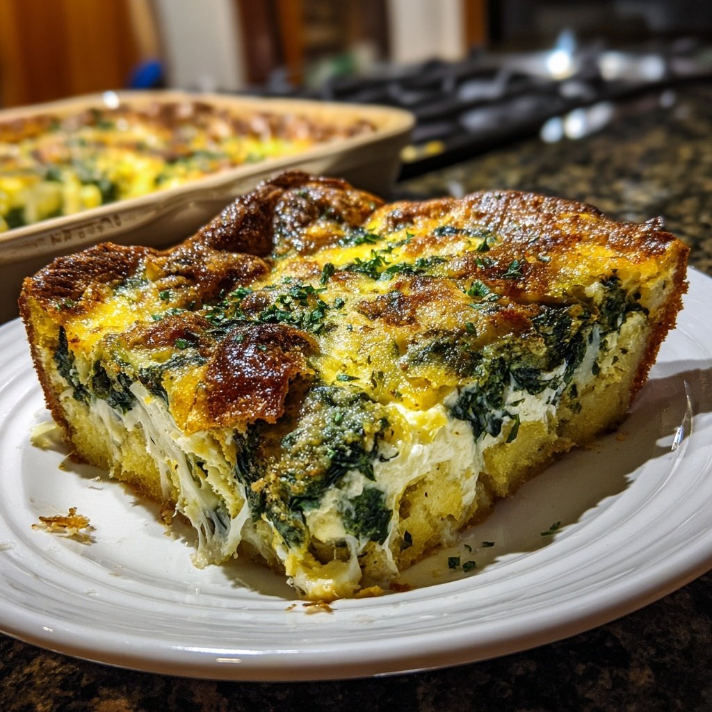 Spinach Ricotta Veggie Bake