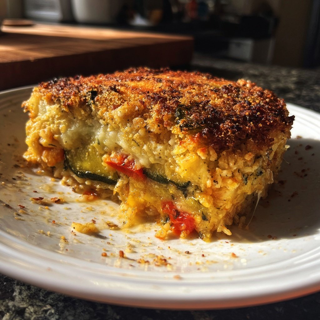 Baked Veggie Rice Bake